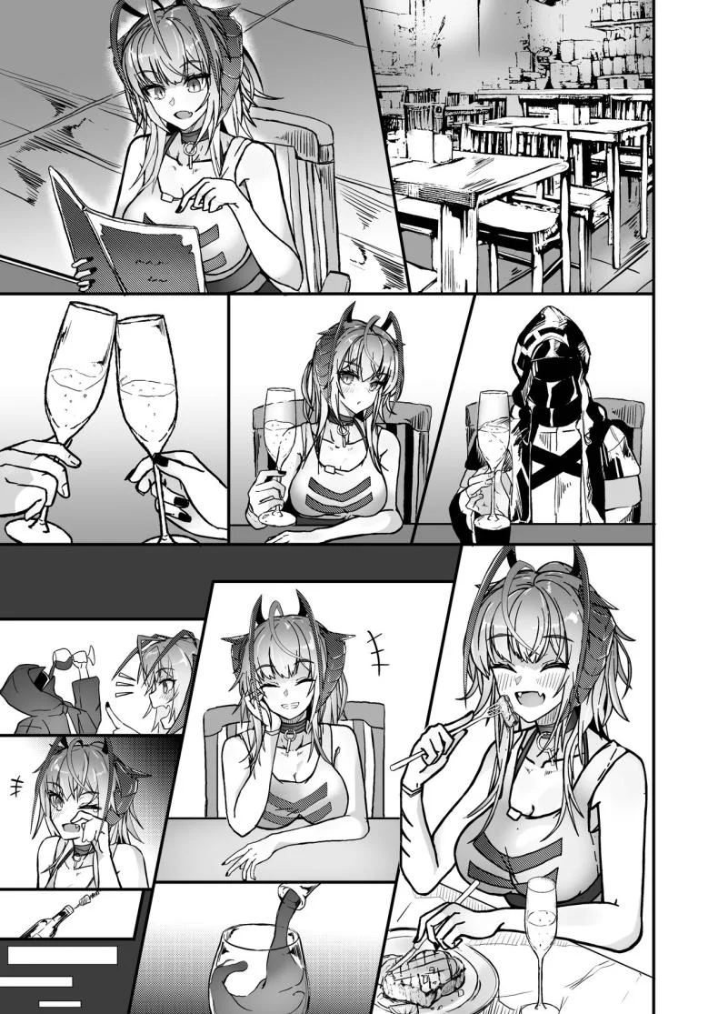 ฉันนิสัยไม่ดี [AM644 (Akasabi)] I'm a BAD GIRL 2 (Arknights) หน้า 7