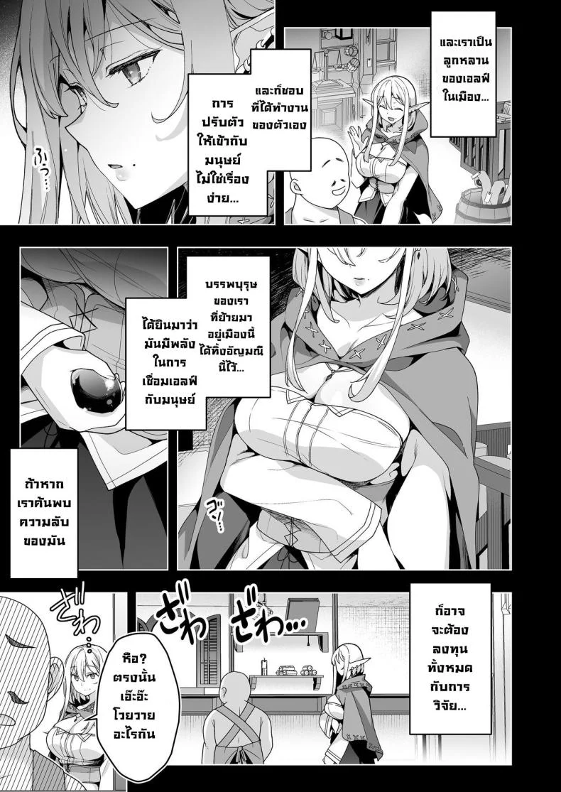 การเดินทางของสาวเอลฟ์ เลเวล 1 [Ninokoya (Ninoko)] Elf ni Inmon o Tsukeru HonPart 06 หน้า 4