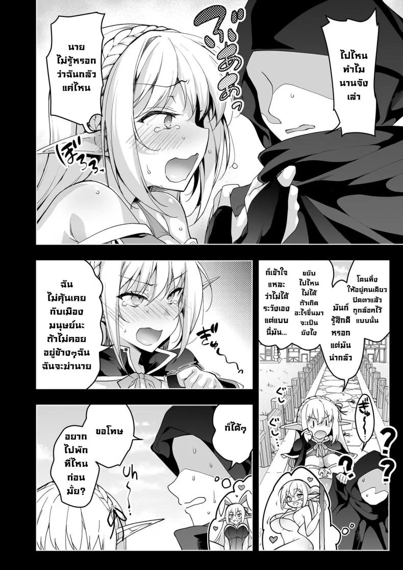 การเดินทางของสาวเอลฟ์ เลเวล 1 [Ninokoya (Ninoko)] Elf ni Inmon o Tsukeru HonPart 06 หน้า 27