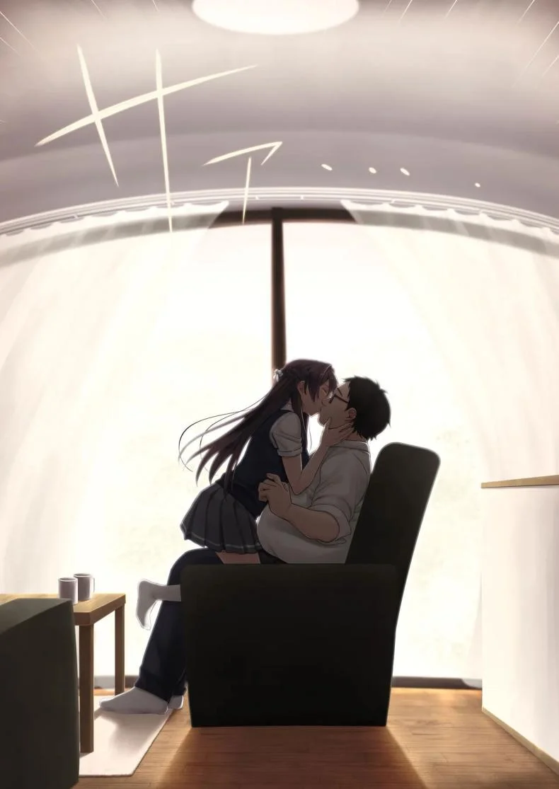เพื่อนร่วมชั้นลูกสาว [Airy Socks (Mafuyu HEMP)] Musume no Class no Iinchou wa Papa ga Hoshii Rashii｜The Class President of My Daughter's Class Wants a Dad หน้า 17