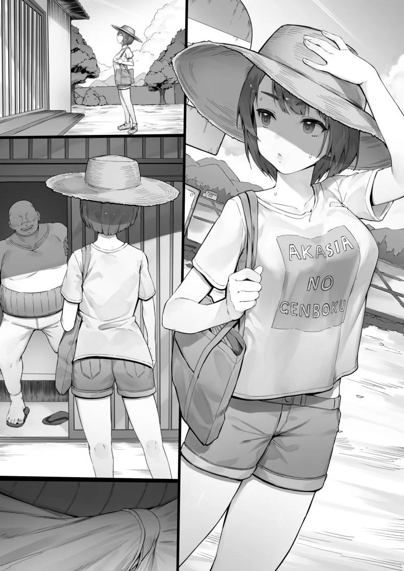 พักผ่อนหน้าร้อน ระวังท้องนะจ้ะ [Nigiri Usagi] Itsumo Douri no Natsuyasumi - Summer vacation หน้า 8