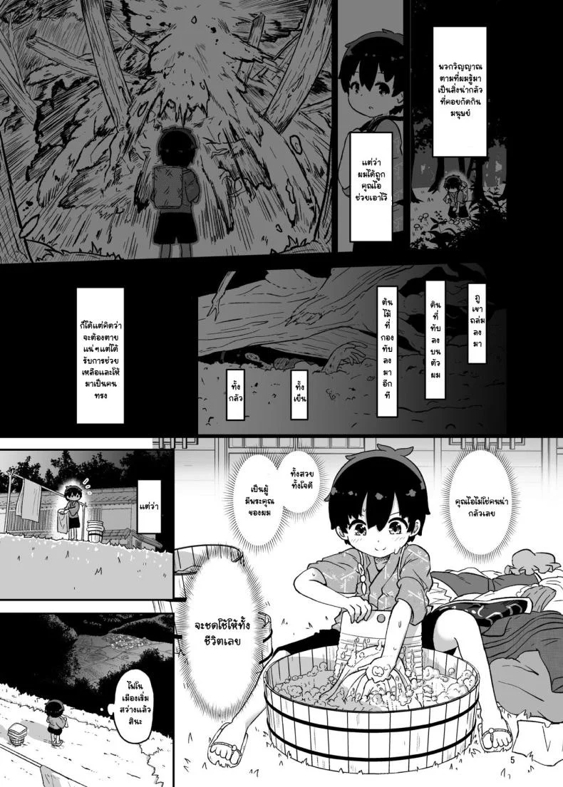 เครื่องสังเวยจำเป็น [Komamesugata (Akure Ekuto)] Boku wa Ai-sama no mono (Touhou Project) หน้า 5