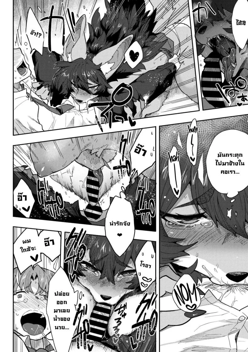 เหตุผลที่ทำตัวห่างเหิน [Sanjiro] Koisuru♥Beast Mode｜Lovin' ♥ Beast Mode หน้า 16