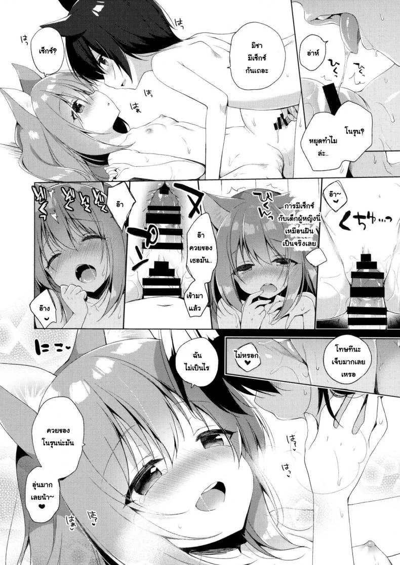เกิดใหม่ทั้งทีอยู่ในโลกคนหูสัตว์ซะแล้ว (C93) [23.4do (Ichiri)] Boku no Risou no Isekai Seikatsu - My Ideal Life In A Different Worldเกิดใหม่ทั้งทีอยู่ในโลกคนหูสัตว์ซะแล้ว 1 หน้า 15