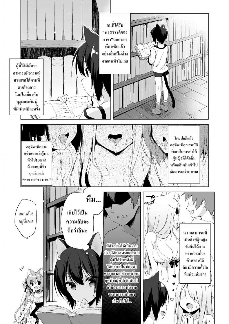 เกิดใหม่ทั้งทีอยู่ในโลกคนหูสัตว์ซะแล้ว (C93) [23.4do (Ichiri)] Boku no Risou no Isekai Seikatsu - My Ideal Life In A Different Worldเกิดใหม่ทั้งทีอยู่ในโลกคนหูสัตว์ซะแล้ว 2 หน้า 4