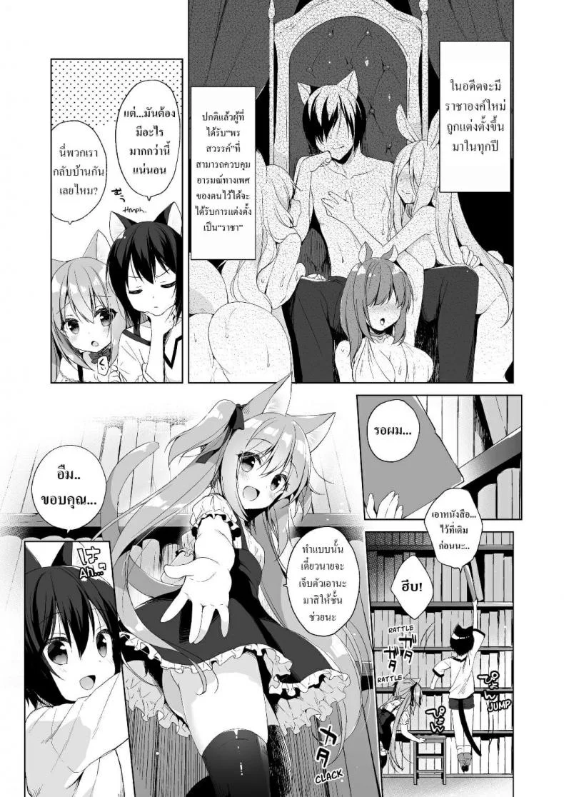 เกิดใหม่ทั้งทีอยู่ในโลกคนหูสัตว์ซะแล้ว (C93) [23.4do (Ichiri)] Boku no Risou no Isekai Seikatsu - My Ideal Life In A Different Worldเกิดใหม่ทั้งทีอยู่ในโลกคนหูสัตว์ซะแล้ว 2 หน้า 6