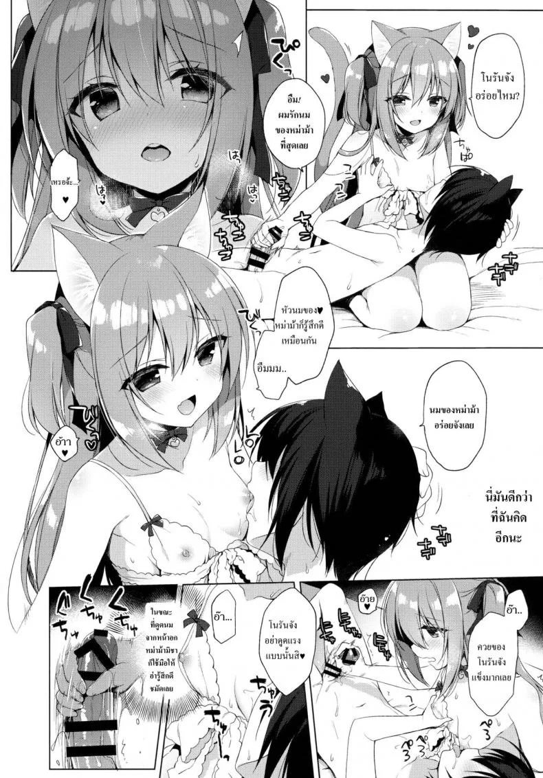 เกิดใหม่ทั้งทีอยู่ในโลกคนหูสัตว์ซะแล้ว (C93) [23.4do (Ichiri)] Boku no Risou no Isekai Seikatsu - My Ideal Life In A Different Worldเกิดใหม่ทั้งทีอยู่ในโลกคนหูสัตว์ซะแล้ว 3 หน้า 8
