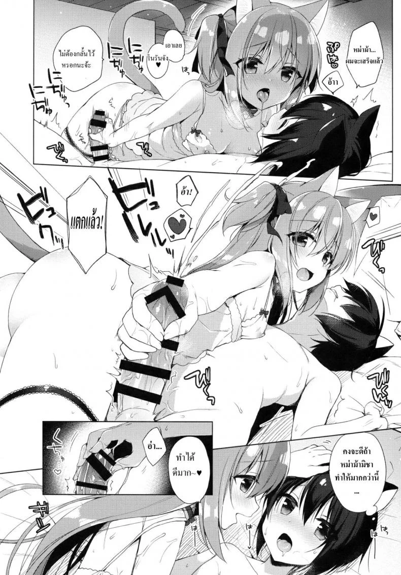 เกิดใหม่ทั้งทีอยู่ในโลกคนหูสัตว์ซะแล้ว (C93) [23.4do (Ichiri)] Boku no Risou no Isekai Seikatsu - My Ideal Life In A Different Worldเกิดใหม่ทั้งทีอยู่ในโลกคนหูสัตว์ซะแล้ว 3 หน้า 11