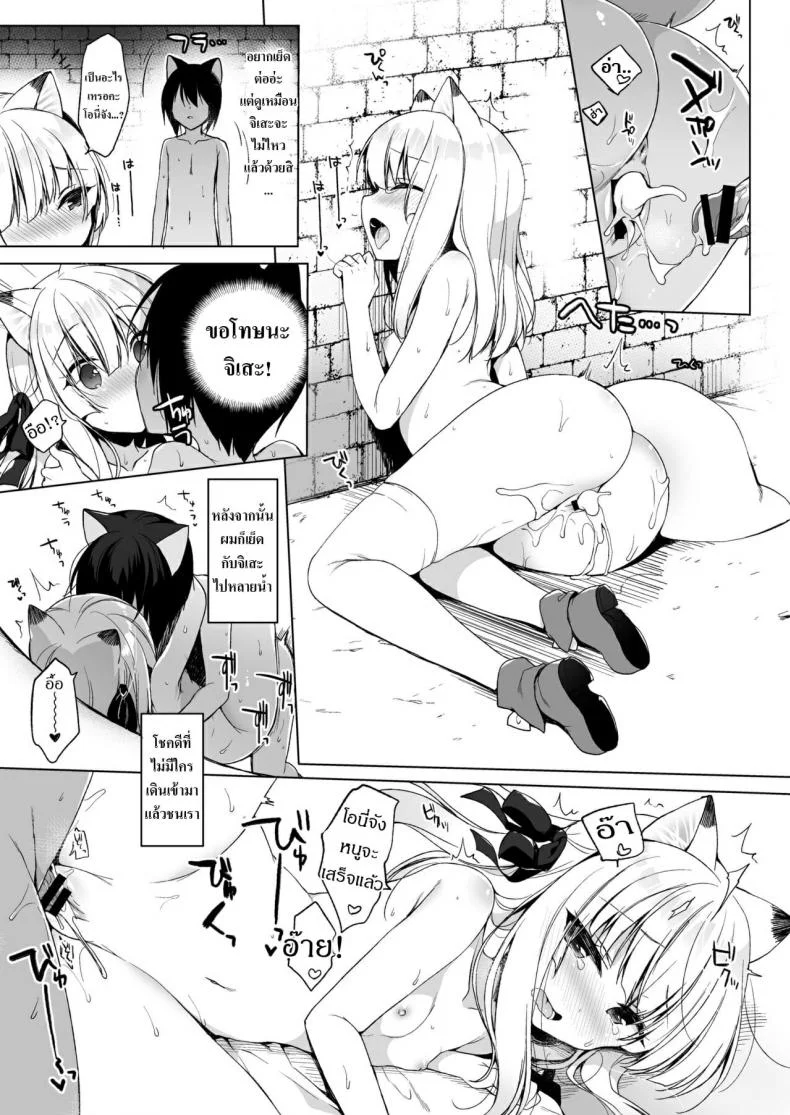 เกิดใหม่ทั้งทีอยู่ในโลกคนหูสัตว์ซะแล้ว (C93) [23.4do (Ichiri)] Boku no Risou no Isekai Seikatsu - My Ideal Life In A Different Worldเกิดใหม่ทั้งทีอยู่ในโลกคนหูสัตว์ซะแล้ว 4 หน้า 11