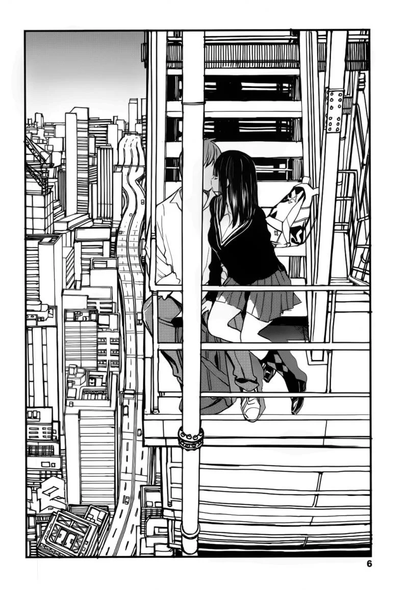 ตรงนี้เข้ามาไม่ได้นะ [Zakotsu] Chuukuu Kaidan Stairs in the Sky หน้า 6