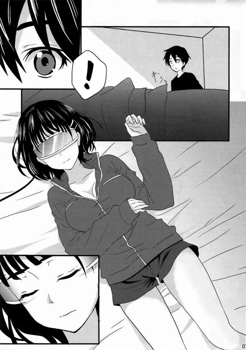 ถ้าอยากทำก็ขอกันดีๆสิคะ (C84) [Warainaki Festa (Hoshimoto Piero)] Link Start (Sword Art Online) หน้า 6