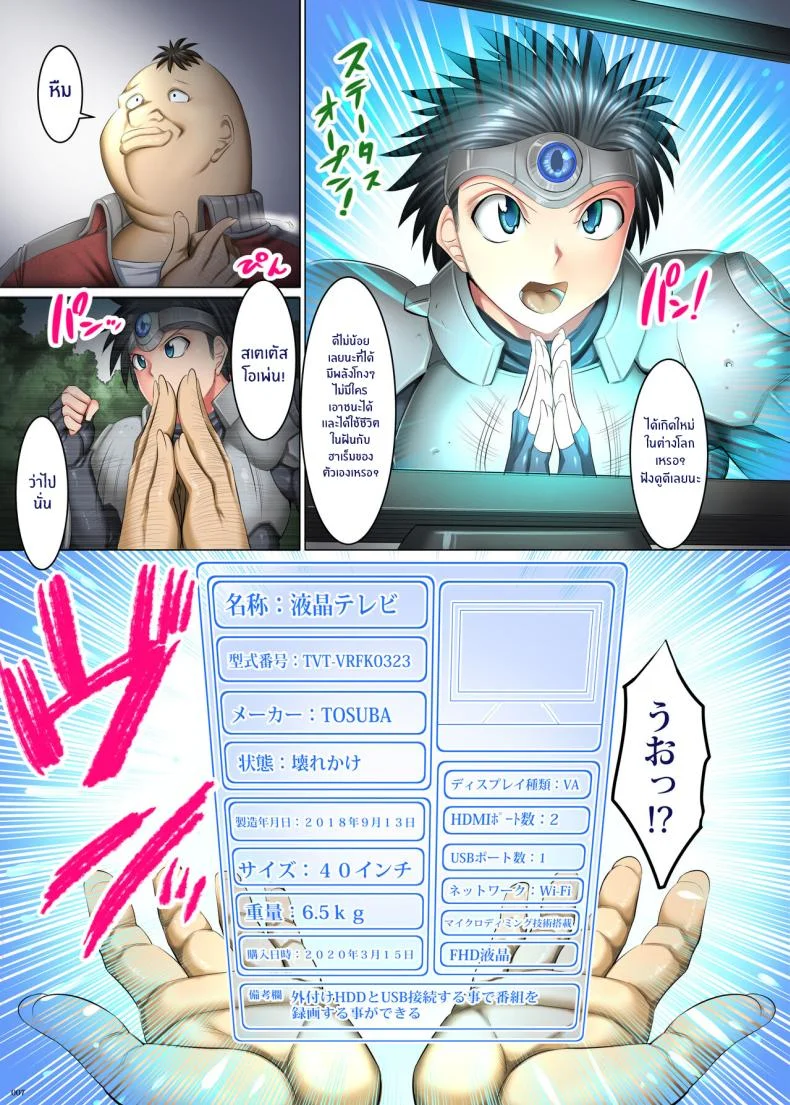 สเตตัส โอเพ่น [shuten douji] Kakikae Kanou! Status Open! หน้า 6