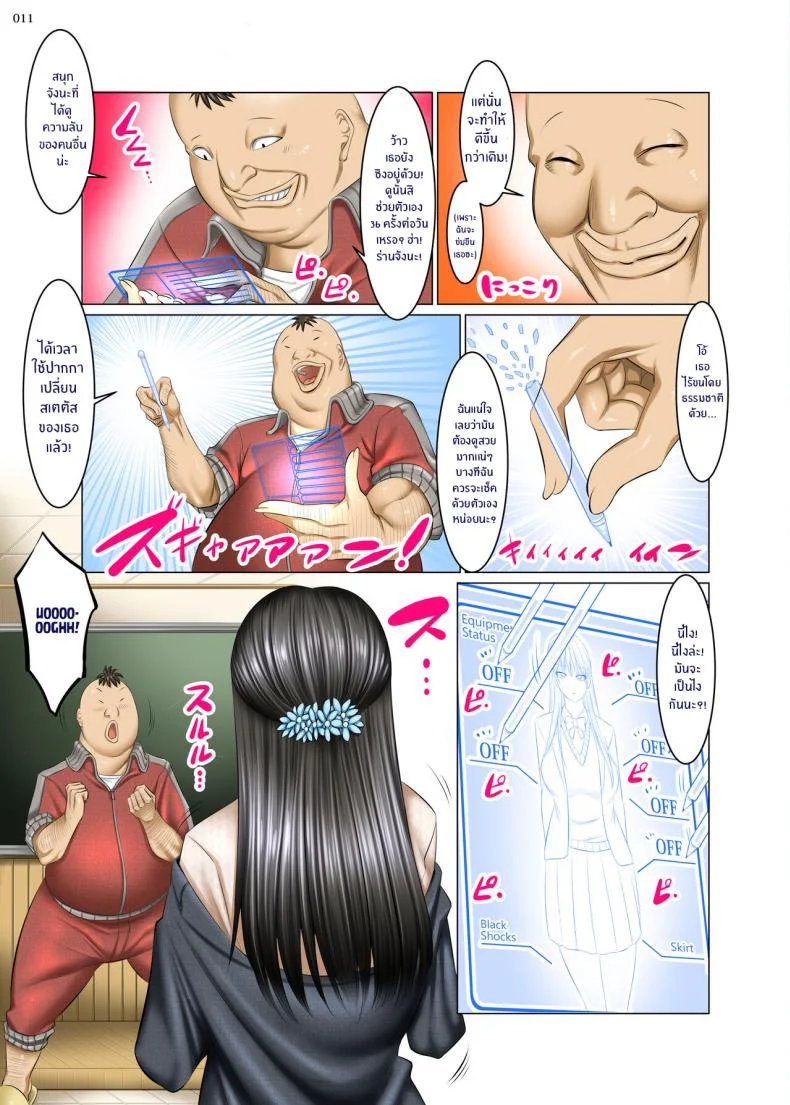 สเตตัส โอเพ่น [shuten douji] Kakikae Kanou! Status Open! หน้า 10