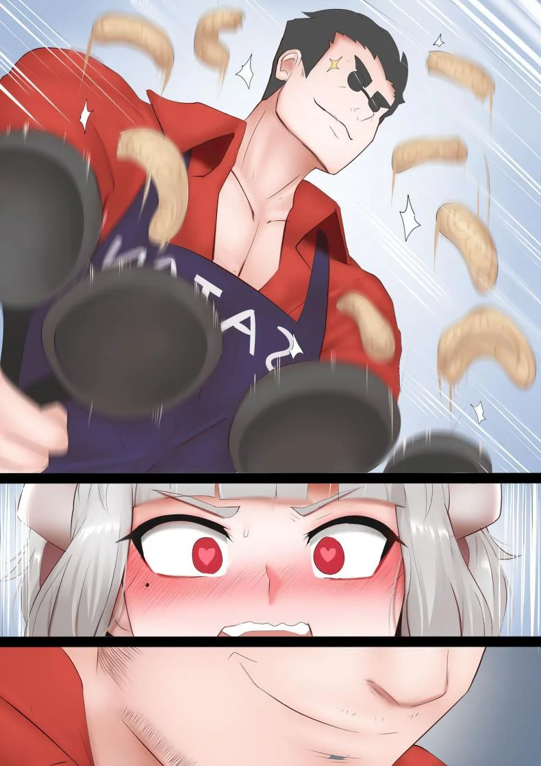 ศึกแพนเค้กทะลวงสวรรค์ [Ginhaha] Pancakes Challenge (Helltaker) หน้า 15