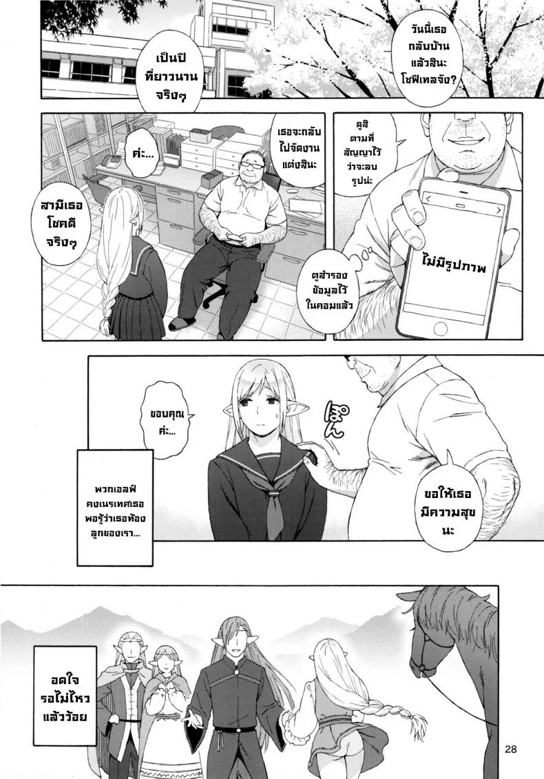 เอลฟ์สาวไร้เดียสา กับโลกอันแสนโหดร้าย [666PROTECT (Jingrock)] Tenkousei JK Elf -Houkago Choukyou Jugyou-เอลฟ์สาวไร้เดียสา กับโลกอันแสนโหดร้าย 3 หน้า 28