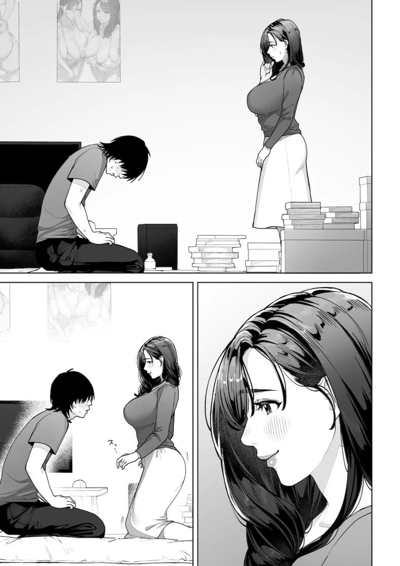 ฉันจะต้องเป็นแม่(เลี้ยง)ที่ดีให้ได้ [Sakura no Tomoru Hi e] หน้า 44