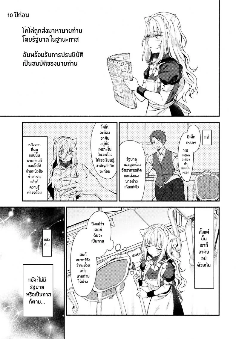เเสงสว่างในห้องมืด(C97) [Tekkamaki (Tetsuyama Kaya)] Moto Dorei no Nekomimi Maid to Shiawase Ecchi Suru Hon หน้า 5