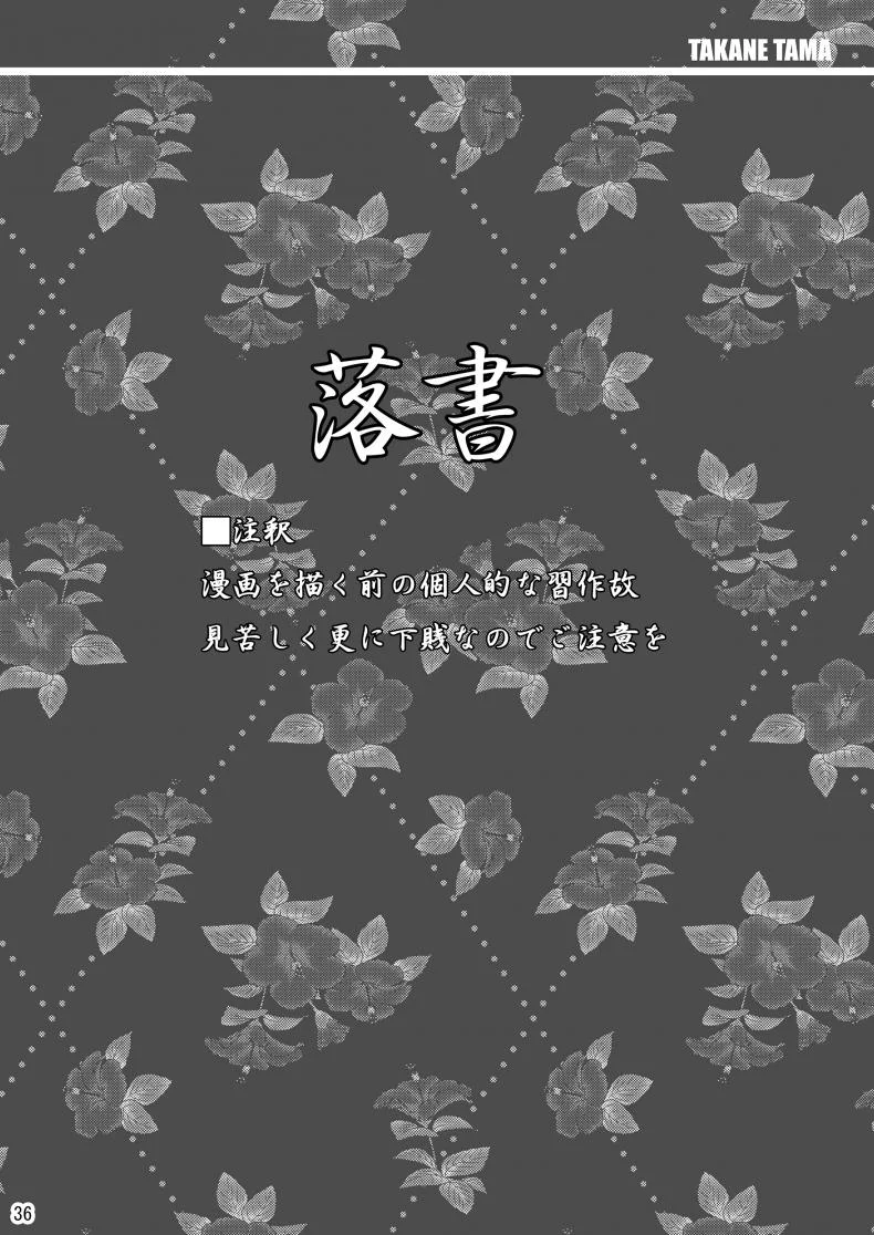 จดจำด้วยร่างกาย [Shinjugai (Takeda Hiromitsu)] Takane Tama (Sora wo Kakeru Shoujo) หน้า 37