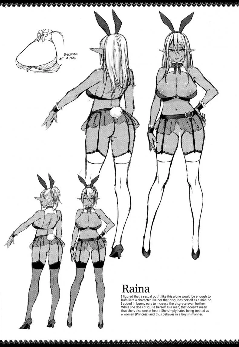 (C87) [H.B.A (Usagi Nagomu)] Elf no Hime wa Kairaku ni Naku หน้า 38