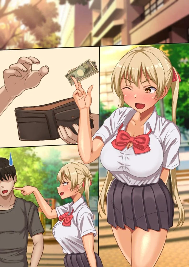 บริการของหลานสาว  [Hot Mikan (Kishimen)] Meikko to no Papakatsu de Okane mo Tama mo Shiboritorareruบริการของหลานสาว 1 หน้า 49