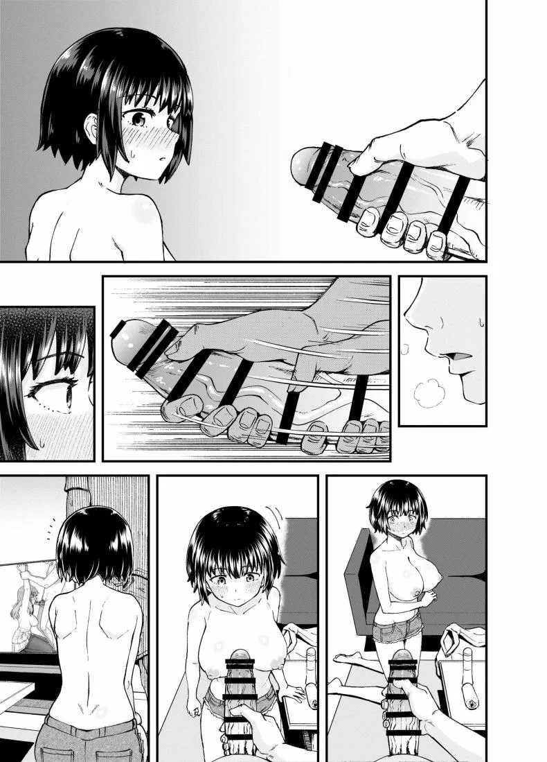 สุขสามวันกับเพื่อนจิ๋มกระป๋อง[Tonkotsu Fuumi (Poncocchan)] Soen ni Natteta Osananajimi ga Okuchi Onaho Gayoi Shite Kuru Mikkakan หน้า 10