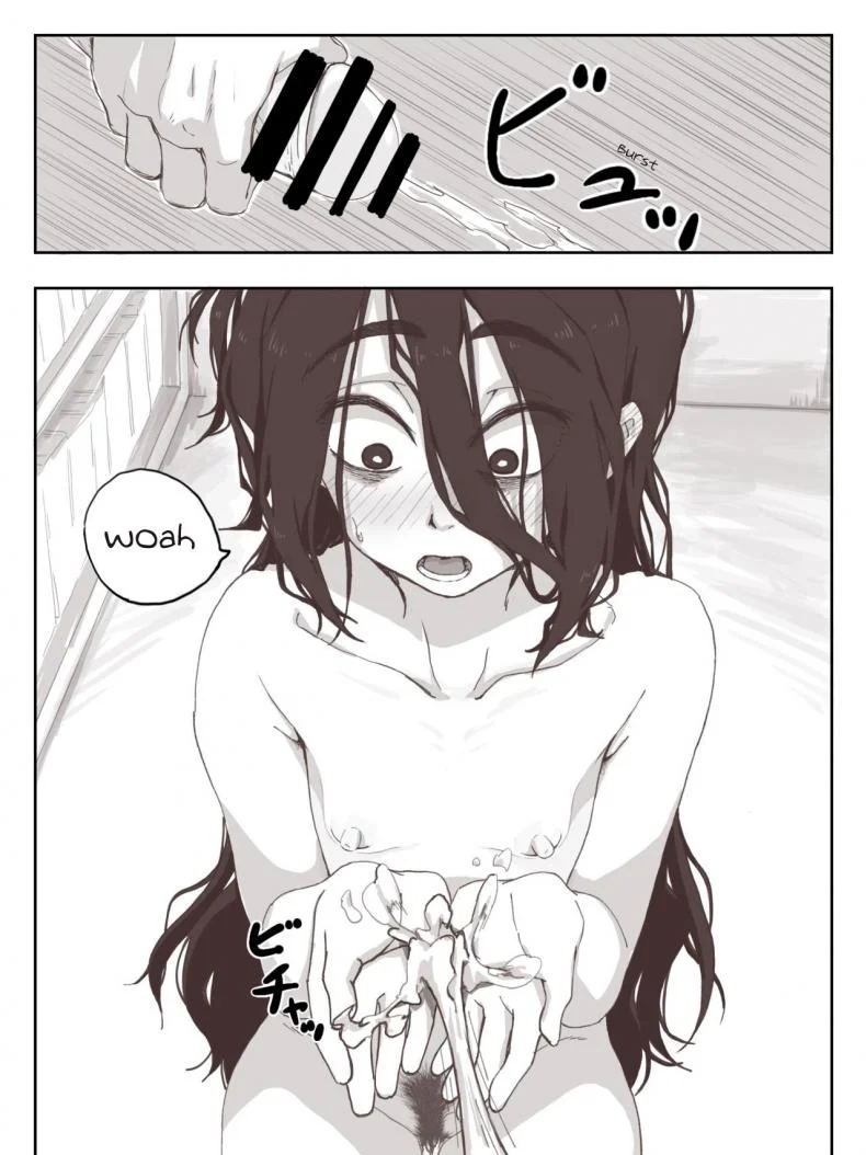 ชักว่าวไงไอเหี้ย น้ำแตกไงไอเหี้ย [Camekirin] Senpai, please cum on my hands! หน้า 32