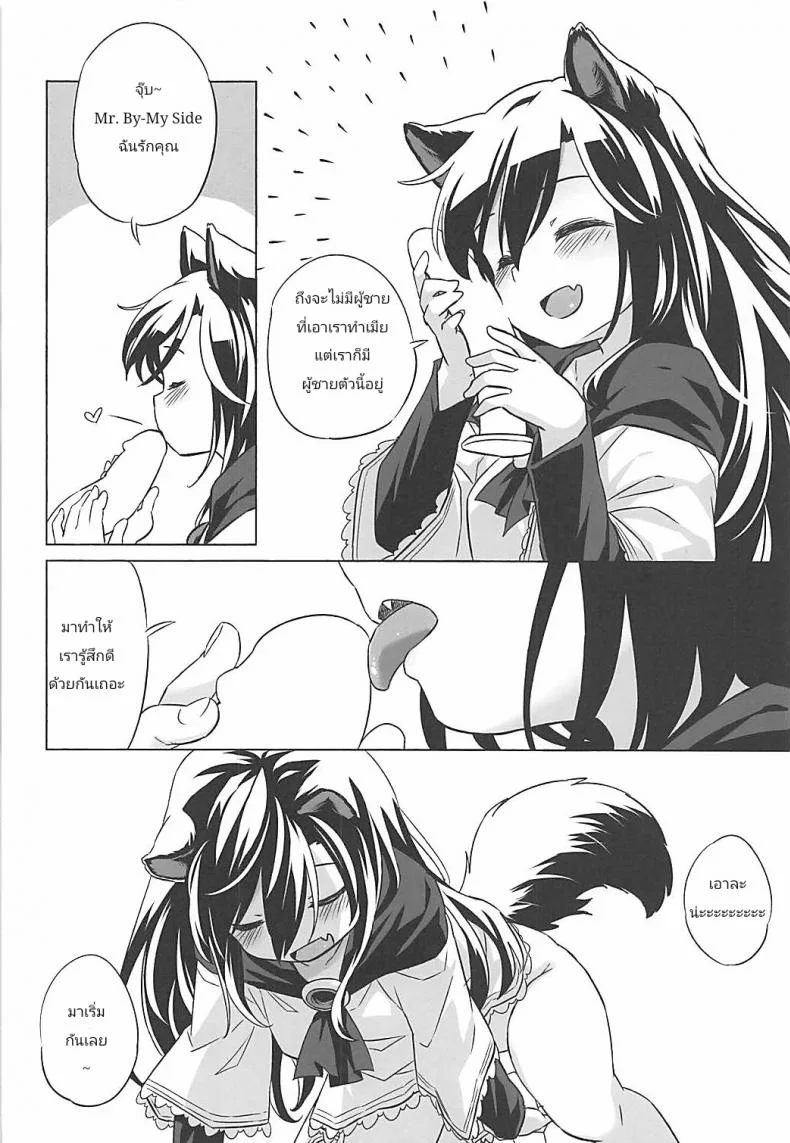 หมาป่าตัวเดียว จะเสียวยังไง (Reitaisai 15) [Animal Passion (Yude Pea)] Wolf Pleasure (Touhou Project) หน้า 13