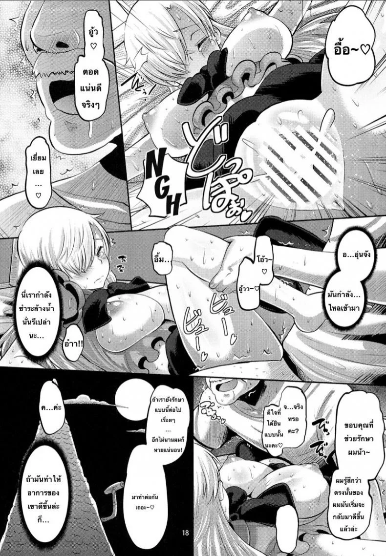 (C87) [AMP (Norakuro Nero)] Damasare Oujo Elizabeth หน้า 17