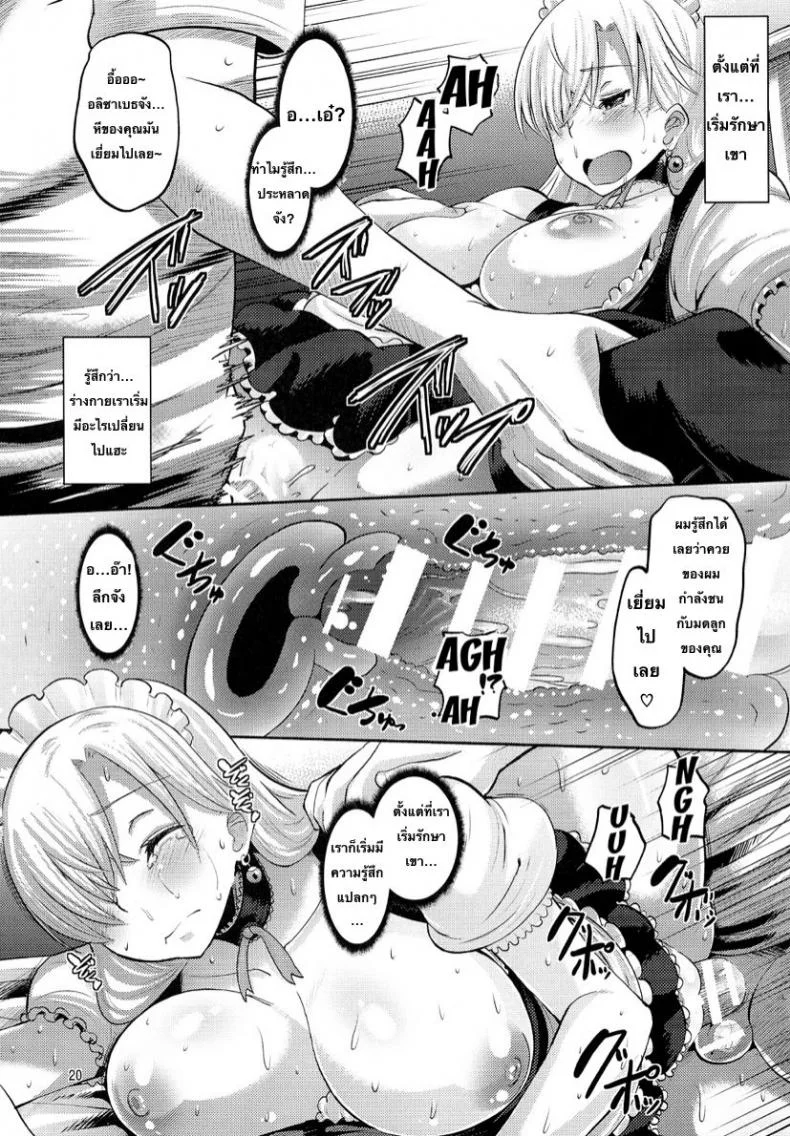 (C87) [AMP (Norakuro Nero)] Damasare Oujo Elizabeth หน้า 19