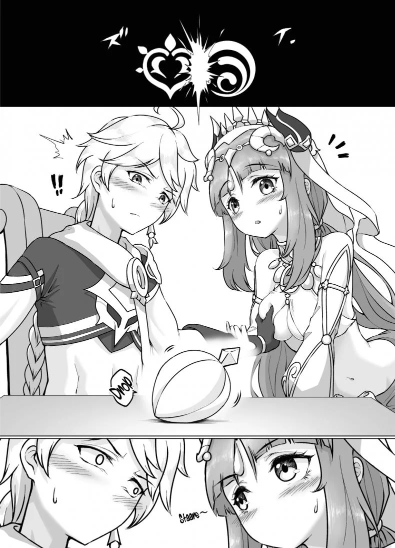 นิโล่ผู้เบ่งบาน[RoyBoy Robo (RoyBoy)] Nilou Bloom (Genshin Impact) [Uncensored] หน้า 8