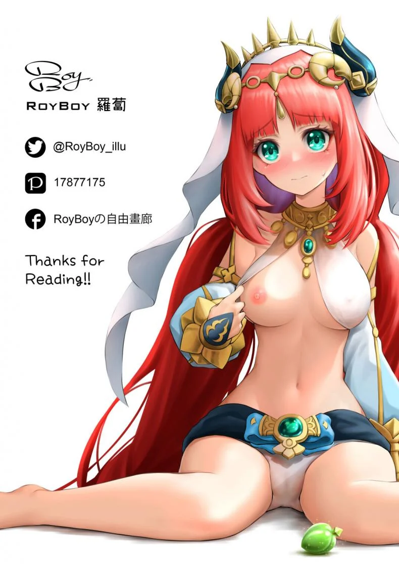 นิโล่ผู้เบ่งบาน[RoyBoy Robo (RoyBoy)] Nilou Bloom (Genshin Impact) [Uncensored] หน้า 24