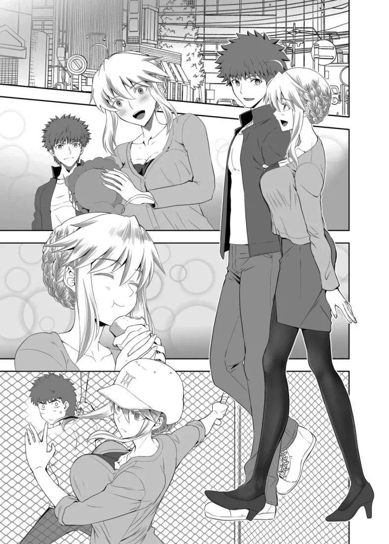 ปัญหาของเซเบอร์ [CRAZY CLOVER CLUB (Kuroha Nue)] Saber no Natsuyasumi (SABER COMPLEX) (Fate stay night)ปัญหาของเซเบอร์ 2 หน้า 21