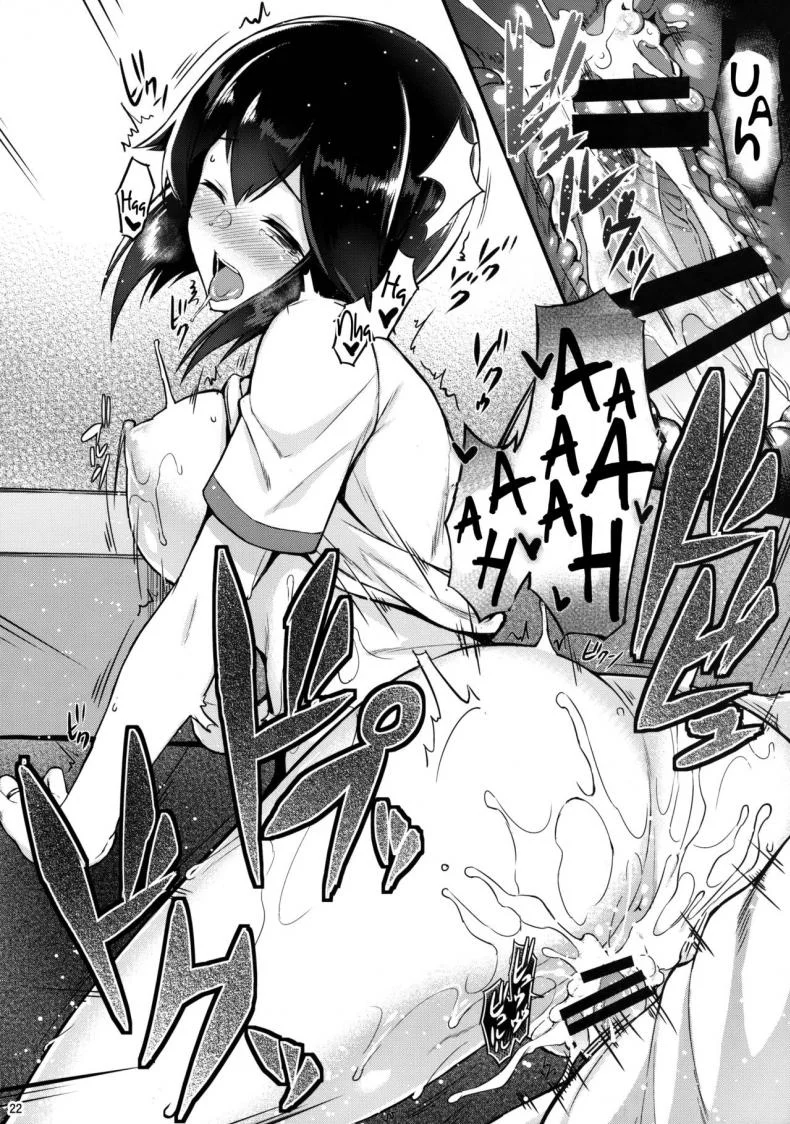 จับเลขาทำเมีย [Tonpuuratei (Saemon)] Hayasui to Ichaicha Shitai!! (Kantai Collection -KanColle-) หน้า 21