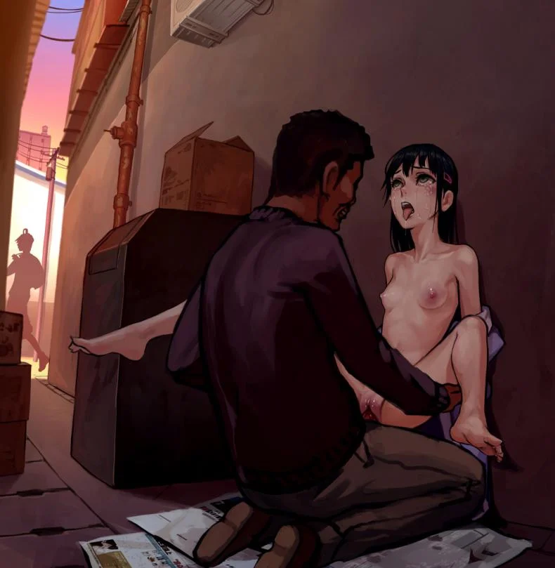 แอบได้เสียที่ซอกกำแพง [As109] Shoujyo and the Back Alley Part.2 หน้า 57
