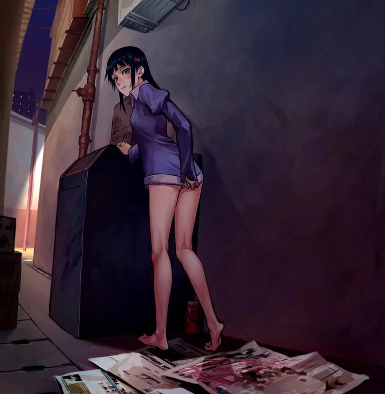 แอบได้เสียที่ซอกกำแพง [As109] Shoujyo and the Back Alley Part.2 หน้า 73