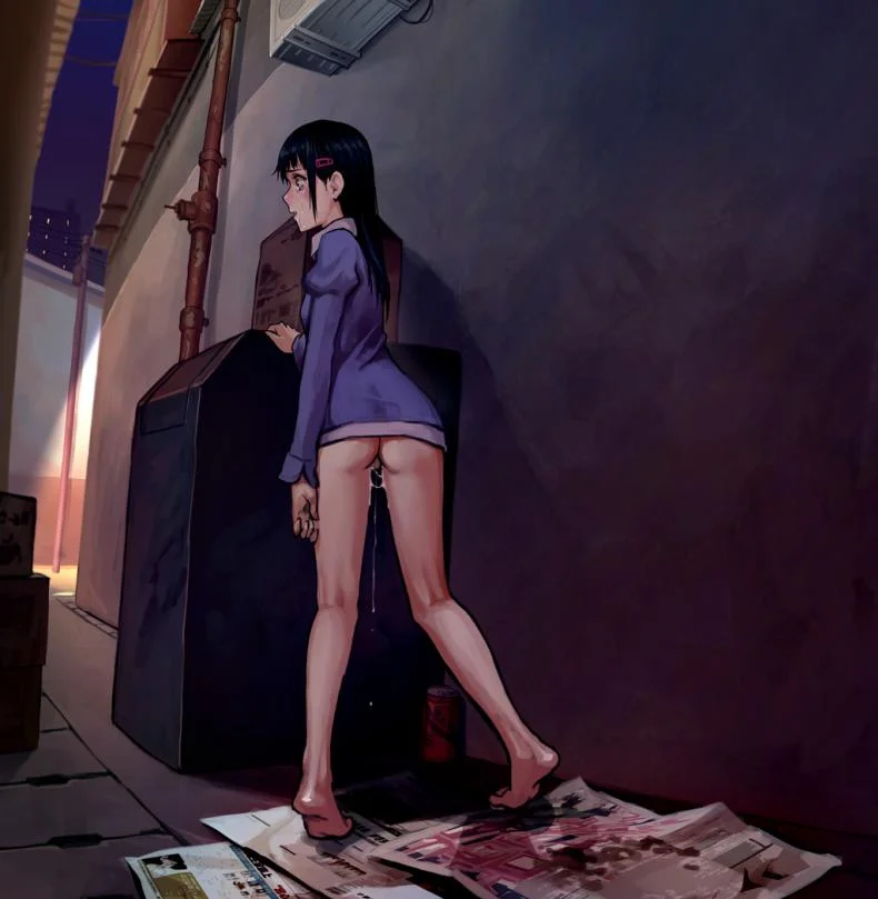 แอบได้เสียที่ซอกกำแพง [As109] Shoujyo and the Back Alley Part.2 หน้า 75