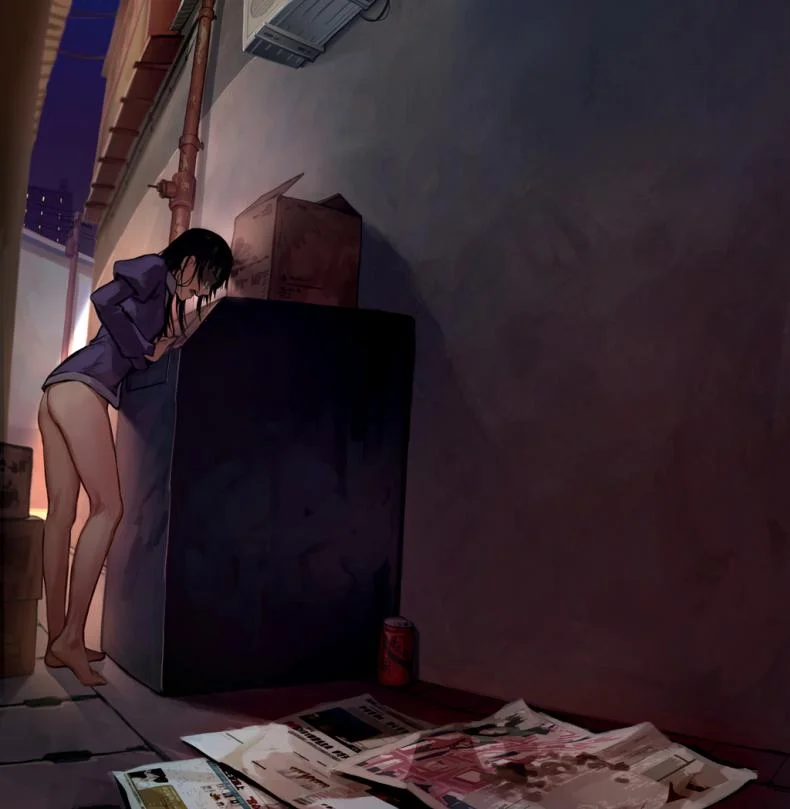 แอบได้เสียที่ซอกกำแพง [As109] Shoujyo and the Back Alley Part.2 หน้า 76