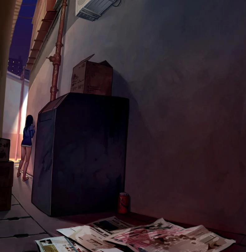 แอบได้เสียที่ซอกกำแพง [As109] Shoujyo and the Back Alley Part.2 หน้า 77