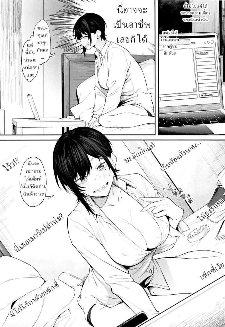 สตรีมเมอร์หน้าใหม่[Pikorin! (Spiritus Tarou)]Ero to Tsukkomi ~Ero Haishin Hen~ หน้า 6