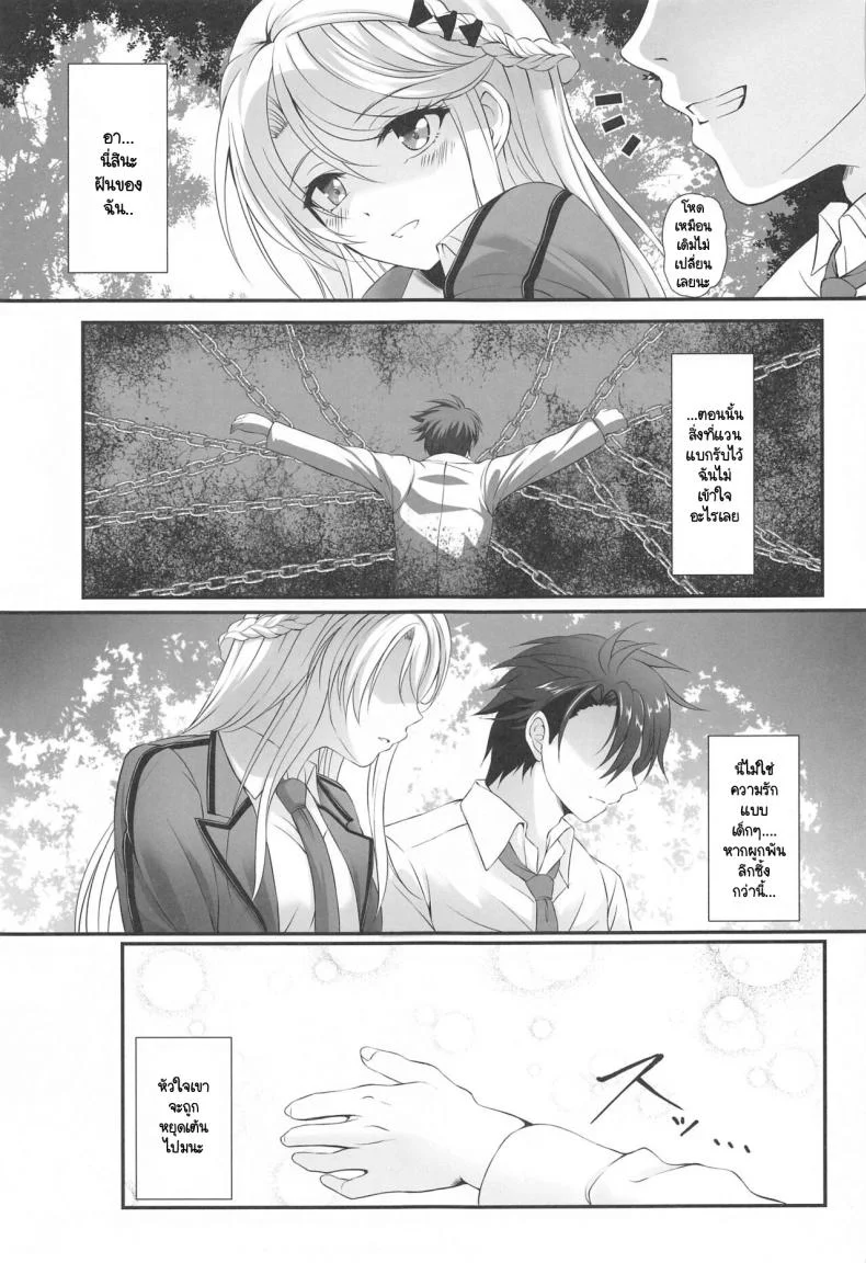 ไม้หอมลดความเหนื่อยล้า [The Seventh Sign (Kagura Yuuto)] Soubou Fragrance (The Legend of Heroes Kuro no Kiseki) หน้า 4