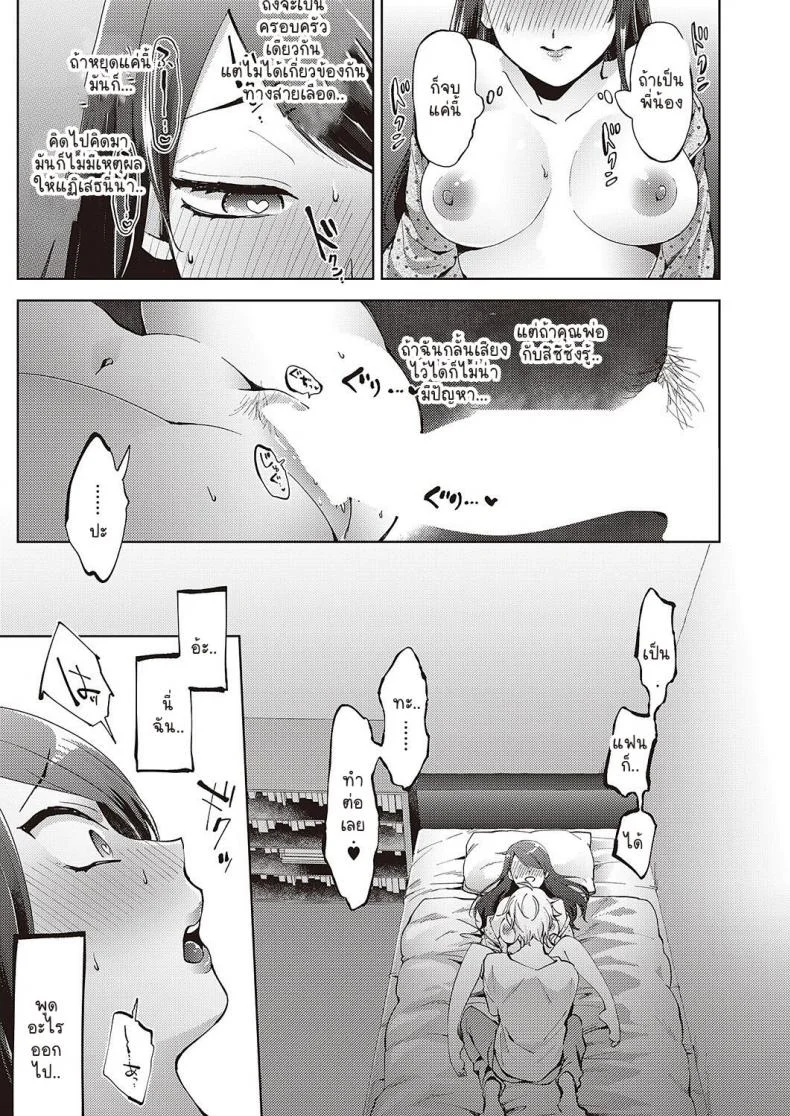 วันสดใสกับใจอลหม่านของฉันกับพี่ชายคนใหม่ [Komura] Watashi to ani no zentotanan na hibi หน้า 23