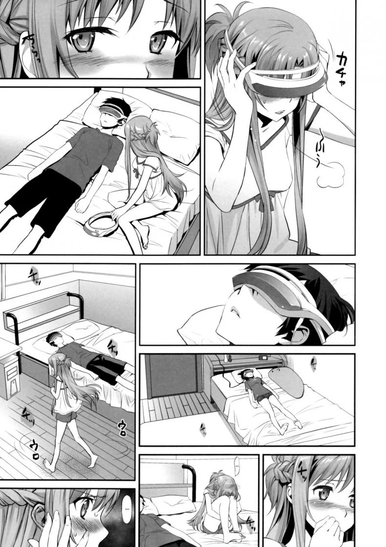 เจอกันนอกเกมไหม [Bloody Okojo (Mojyako, Caviar)] Sunny-side up? (Sword Art Online) หน้า 6