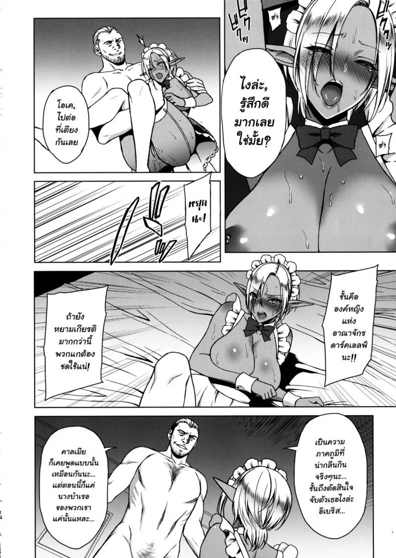 เมดเอลฟ์ทาสกาม (C91) [H.B.A (Usagi Nagomu)] Reizoku Elf Maid - Elf Maid Slaves หน้า 13