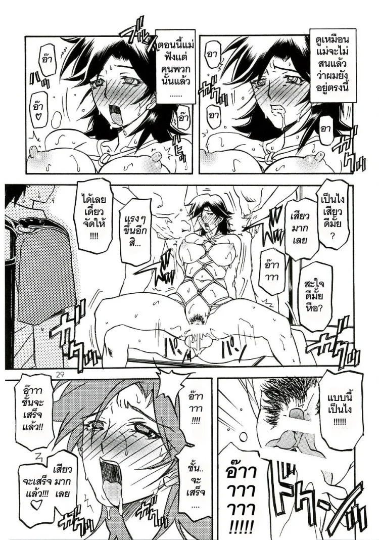 เส้นทางที่แม่เลือก (C68) [Sankaku Apron (Sanbun Kyoden)] Ruriiro no Sora - Jouเส้นทางที่แม่เลือก 3 หน้า 29