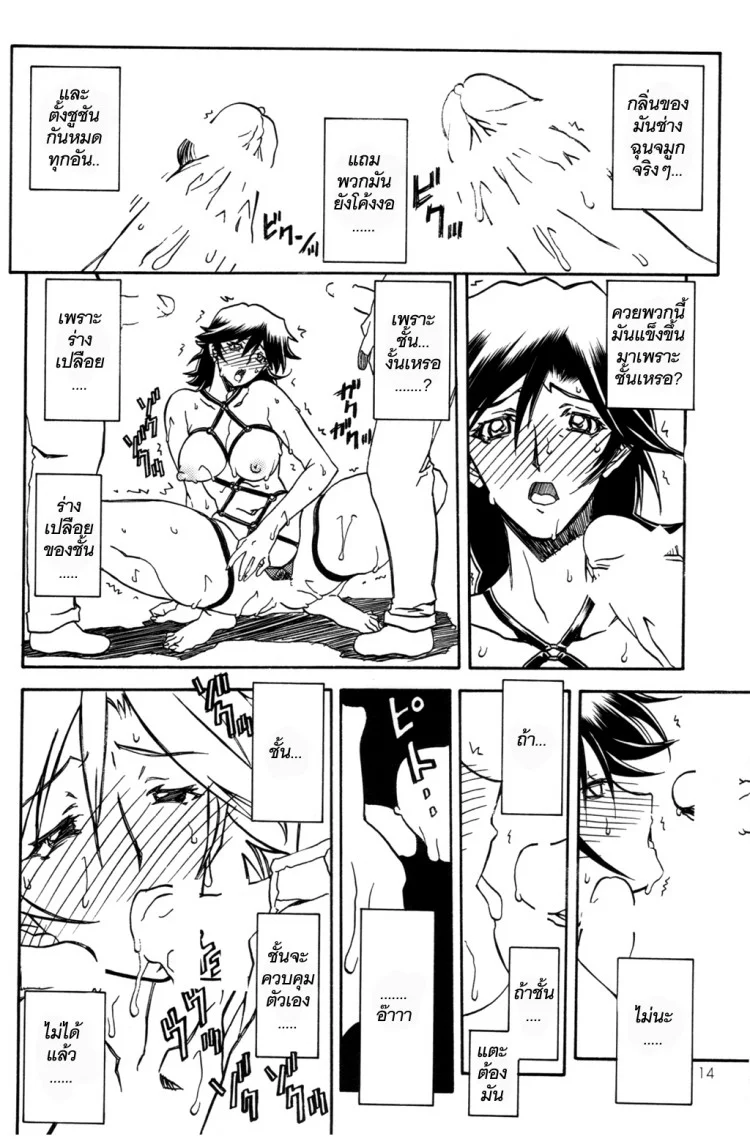 เส้นทางที่แม่เลือก (C68) [Sankaku Apron (Sanbun Kyoden)] Ruriiro no Sora - Jouเส้นทางที่แม่เลือก 4 หน้า 14