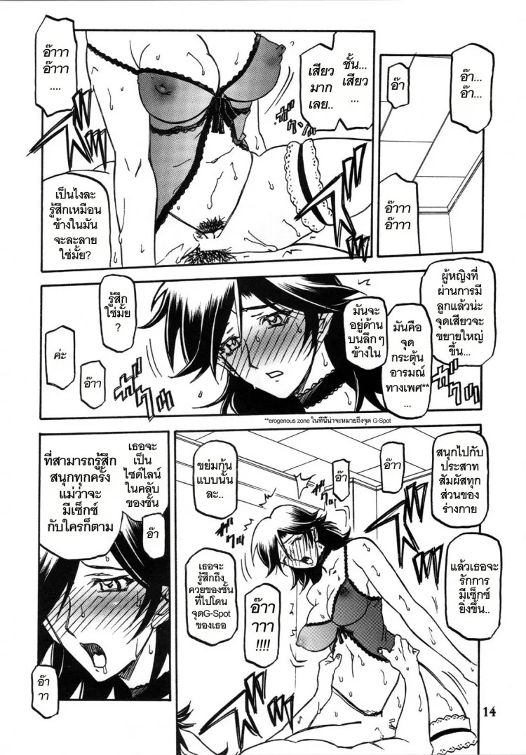 เส้นทางที่แม่เลือก (C68) [Sankaku Apron (Sanbun Kyoden)] Ruriiro no Sora - Jouเส้นทางที่แม่เลือก 5 หน้า 14