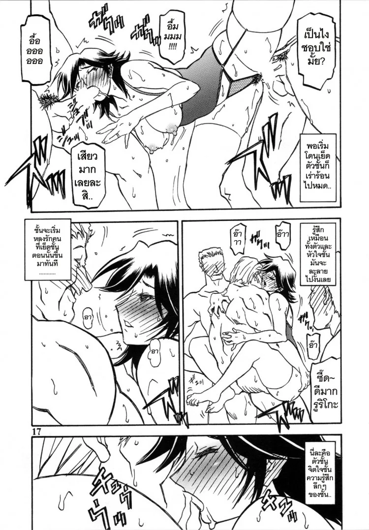 เส้นทางที่แม่เลือก (C68) [Sankaku Apron (Sanbun Kyoden)] Ruriiro no Sora - Jouเส้นทางที่แม่เลือก 5 หน้า 17