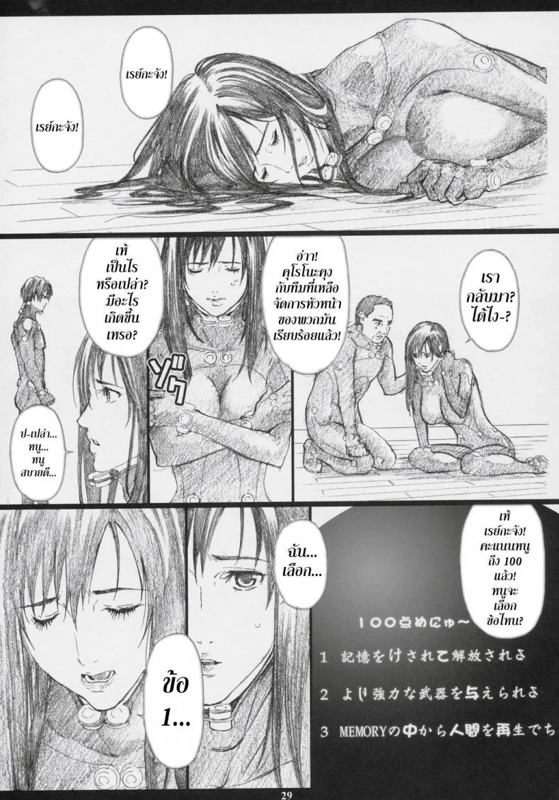 กันสึ - ภารกิจเปลืองตัว (C69) [M (Amano Ameno)] GAMTZ (Gantz) หน้า 29