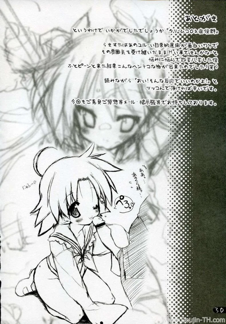 ครั้งแรกของเด็กสาว (C72) [Uropyon (Urotan)] Cream Cornet Shoukougun (Lucky Star) หน้า 27