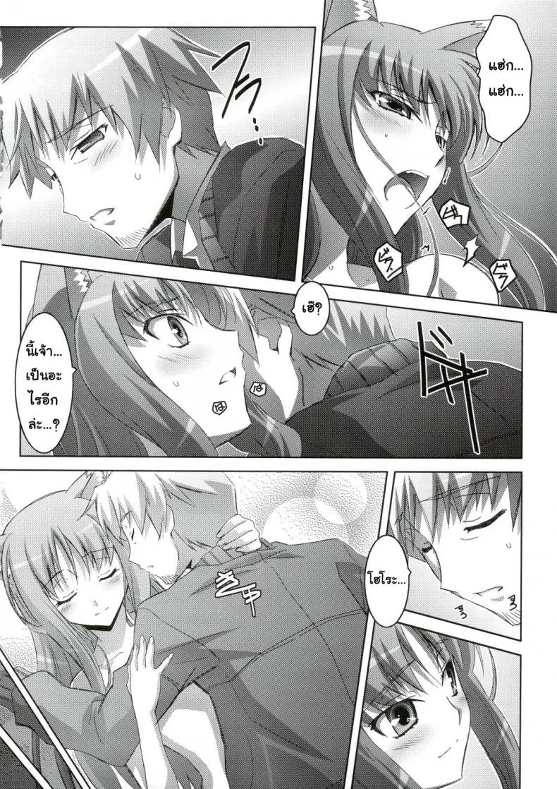 สรรพคุณ เห็ดถั่งเช่า (C74) [Mahirutei (Izumi Mahiru)] Horon Hororon (Ookami to Koushinryou [Spice and Wolf]) หน้า 25